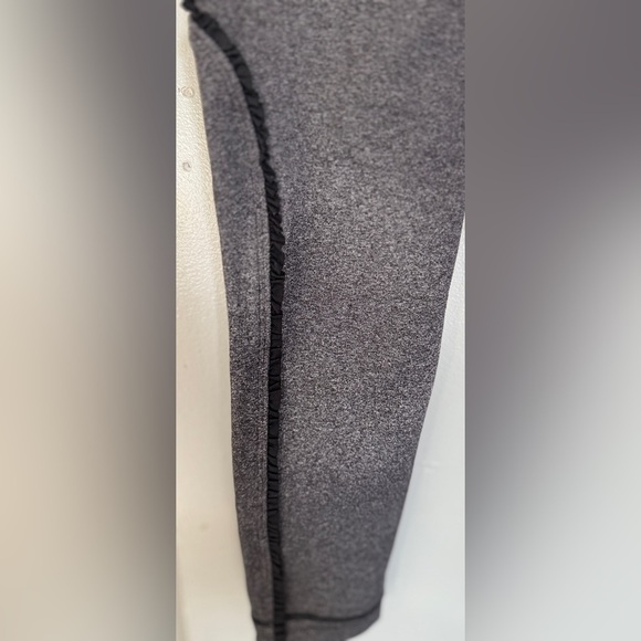 Lululemon Dressage Pant Heathered Black Leggings - Picture 7 of 9